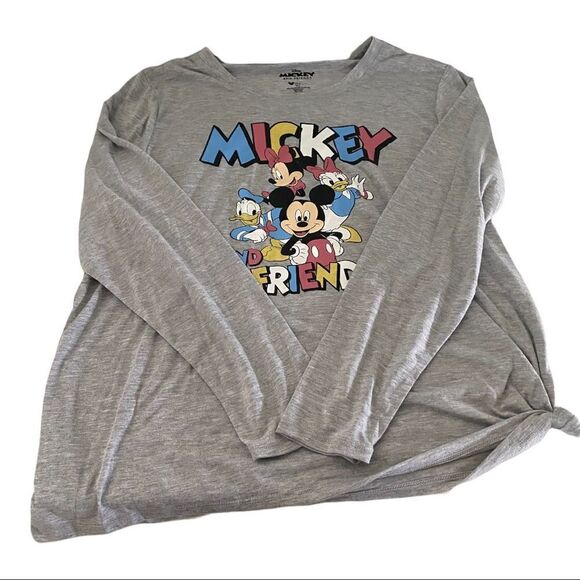 NWOT XL Long Sleeve Mickey and Friends Shirt - Picture 2 of 3